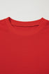 Varsity Double Stripe Drop Shoulder Oversized Crewneck Sweatshirt